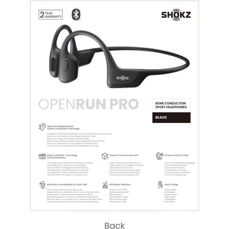 Buy Shokz,Shokz OpenRun Pro Bone Sound Headphones, Open Ear Sports Headphones with Microphone - Gadcet.com | UK | London | Scotland | Wales| Ireland | Near Me | Cheap | Pay In 3 | Headphones