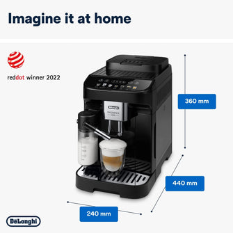 Buy De'Longhi,De'Longhi Magnifica Evo, Bean to Cup Coffee and Cappuccino Maker, 1450 watts, 250g bean container, 1.8L water container, ECAM292.81.B, Plastic, Black - Gadcet UK | UK | London | Scotland | Wales| Near Me | Cheap | Pay In 3 | Coffee Makers & Espresso Machines