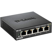Buy D-Link,D-Link DGS-105/B 5-Port Gigabit Unmanaged Metal Desktop Switch - 10/100/1000 Mbit/s, UK Version, Black - Gadcet UK | UK | London | Scotland | Wales| Near Me | Cheap | Pay In 3 | Network Cards & Adapters
