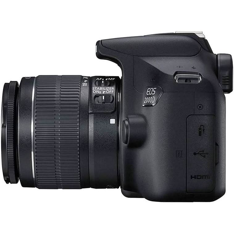 Buy Canon,Canon EOS 2000D DSLR Camera with 18-55mm IS II Lens - Black - Gadcet UK | UK | London | Scotland | Wales| Near Me | Cheap | Pay In 3 | Digital Cameras
