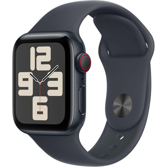 Buy Apple,Apple Watch SE (2nd Gen) GPS + Cellular 40mm - Midnight Aluminium Case, Midnight Sport Band, Fitness & Sleep Trackers, Retina Display - Gadcet UK | UK | London | Scotland | Wales| Near Me | Cheap | Pay In 3 | Smart Watches
