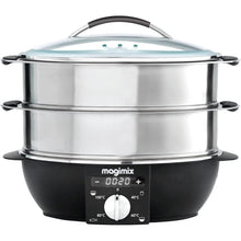 Buy Magimix,Magimix Multifunctional Food Steamer - 12.2L, 2 Tiers, Removable Base, Stainless Steel - Gadcet UK | UK | London | Scotland | Wales| Near Me | Cheap | Pay In 3 | Kitchen & Home Appliances