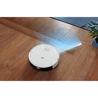 Buy Beko,Beko VRR60314VW Robot Vacuum Cleaner - White/Chrome, 150 Min Run Time, 2000 Pa Suction, 4 Cleaning Modes, Mophead & Water Tank, WiFi/Smartphone Compatible - Gadcet UK | UK | London | Scotland | Wales| Near Me | Cheap | Pay In 3 | Vacuums
