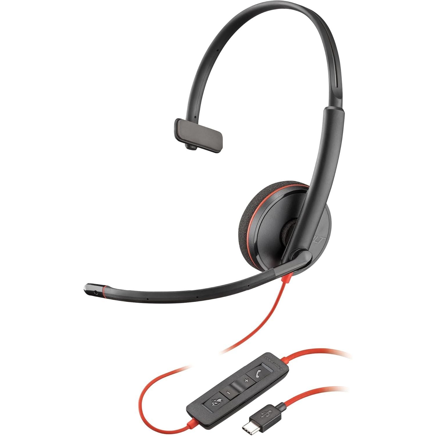 Buy Poly,Poly Blackwire 3210 Wired Headset - Noise-Cancelling, Single-Ear, USB-C/USB-A, PC/Mac, Teams/Zoom Compatible - Gadcet UK | UK | London | Scotland | Wales| Near Me | Cheap | Pay In 3 | Headphones & Headsets