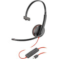 Buy Poly,Poly Blackwire 3210 Wired Headset - Noise-Cancelling, Single-Ear, USB-C/USB-A, PC/Mac, Teams/Zoom Compatible - Gadcet UK | UK | London | Scotland | Wales| Near Me | Cheap | Pay In 3 | Headphones & Headsets