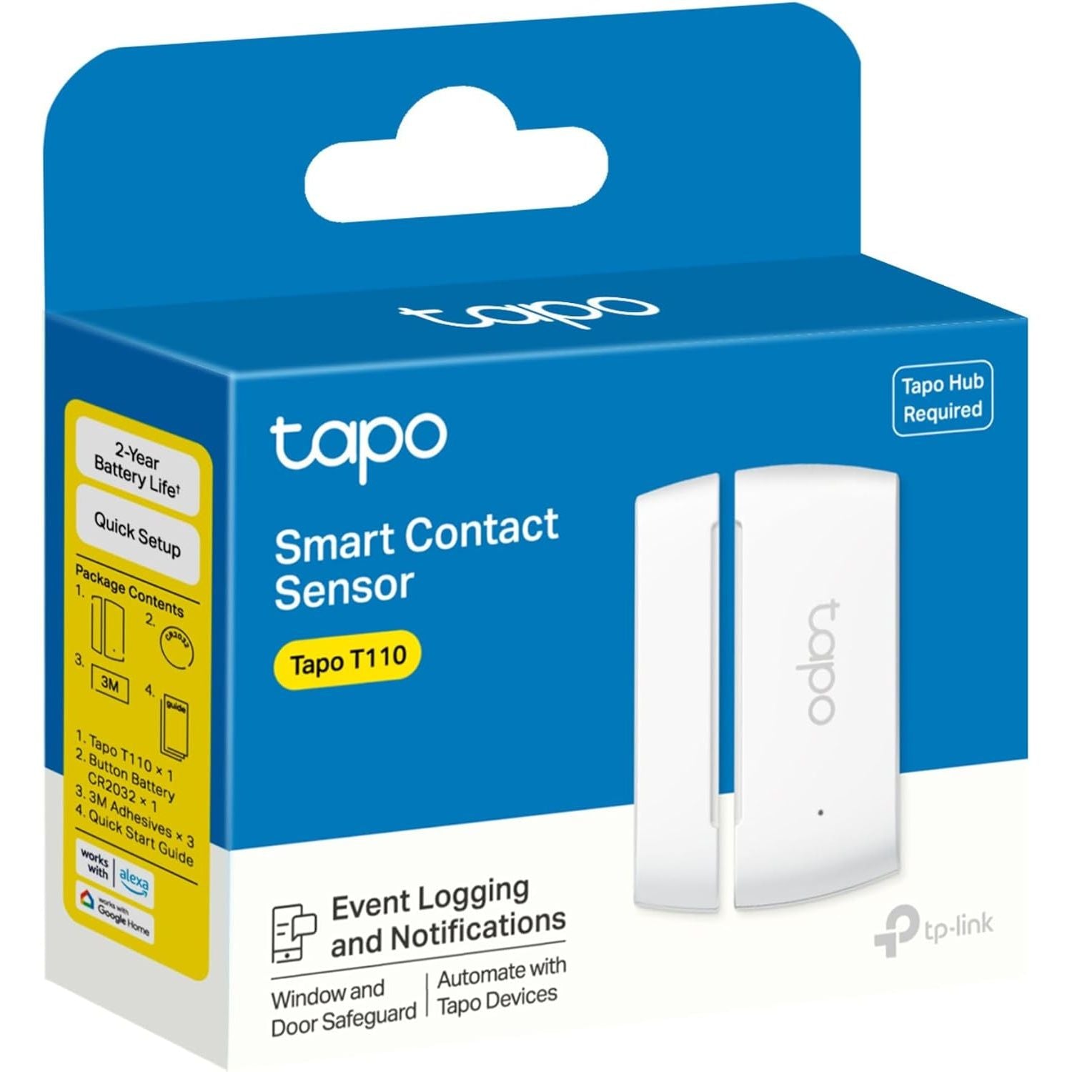 Buy Tapo,Tapo T110 Smart Door & Window Alarm Sensor – Real-Time Alerts, Smart Home Automation, Works with Alexa & Google Home - Gadcet UK | UK | London | Scotland | Wales| Near Me | Cheap | Pay In 3 | Alarm Clock
