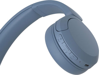 Buy Sony,Sony WH-CH520 Wireless Bluetooth Headphones - up to 50 Hours Battery Life with Quick Charge, On-ear style - Blue - Gadcet UK | UK | London | Scotland | Wales| Near Me | Cheap | Pay In 3 | Headphones & Headsets
