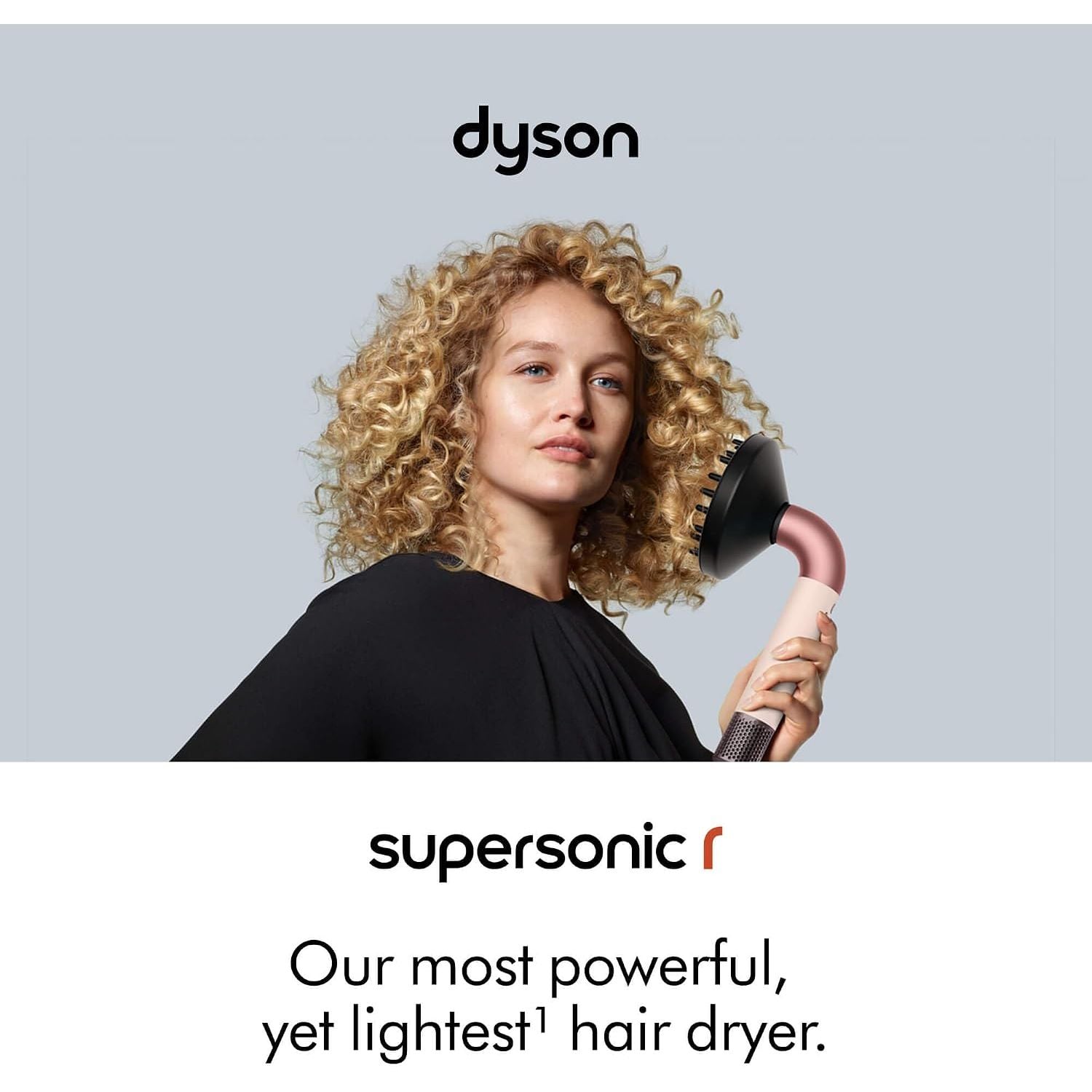 Dyson Supersonic r™ Hair Dryer : With Diffuser (Ceramic Pink/Rose Gold)