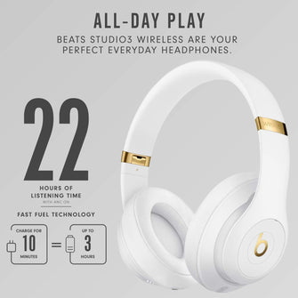 Buy Beats,Beats Studio3 ANC Over-Ear Wireless Headphones White - Gadcet UK | UK | London | Scotland | Wales| Ireland | Near Me | Cheap | Pay In 3 | Headphones