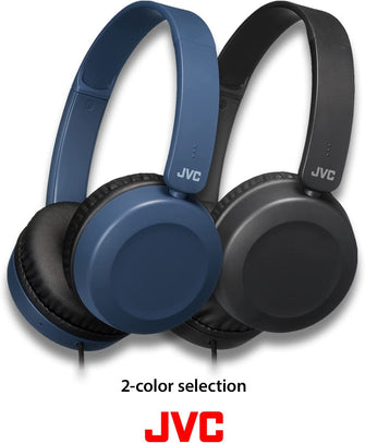 JVC,JVC HA-S31M Wired Over-Ear Headband Headphones with Microphone & Remote - Dusty Pink - Gadcet.com