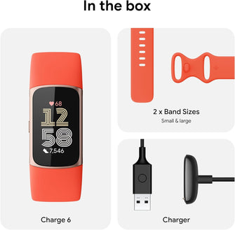 Buy Fitbit,Fitbit Charge 6 Fitness Tracker - Coral - Gadcet UK | UK | London | Scotland | Wales| Near Me | Cheap | Pay In 3 | Watches