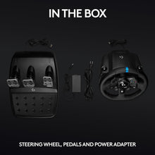 Buy Logitech,Logitech G923 Racing Wheel and Pedals, TRUEFORCE up to 1000 Hz Force Feedback, Responsive Pedal, Dual Clutch Launch Control, Genuine Leather Wheel Cover, for Xbox Series X|S|One, PC - Black - Gadcet UK | UK | London | Scotland | Wales| Ireland | Near Me | Cheap | Pay In 3 | Electronics