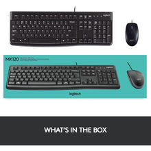 Buy Logitech,Logitech MK120 Wired Keyboard and Mouse Combo for Windows - Gadcet UK | UK | London | Scotland | Wales| Ireland | Near Me | Cheap | Pay In 3 | Keyboard & Mouse