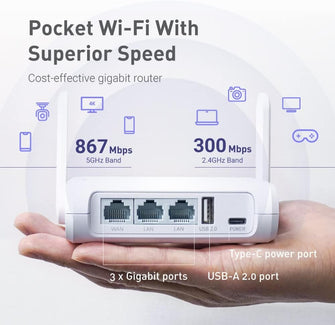 Buy GL.iNet,GL.iNet GL-SFT1200 (Opal) Secure Travel WiFi Router – AC1200 Dual Band Gigabit Ethernet Wireless Internet Router | IPv6 | USB 2.0 | MU-MIMO | DDR3 |128MB Ram | Repeater Bridge | Access Point Mode - Gadcet UK | UK | London | Scotland | Wales| Near Me | Cheap | Pay In 3 | Network Cards & Adapters