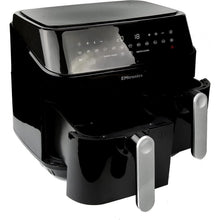 Buy EMtronics,EMtronics EMDAF9LD Dual Air Fryer Extra Large Family Size Double XL 9 Litre Digital with 12 Pre-Set Menus for Oil Free & Low Fat Healthy Cooking, 60-Minute Timer - Black - Gadcet UK | UK | London | Scotland | Wales| Ireland | Near Me | Cheap | Pay In 3 | Kitchen Appliances