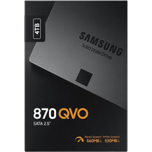 Buy Samsung,Samsung 870 QVO 4 TB SATA 2.5 Inch Internal Solid State Drive SSD (MZ-77Q4T0) - Gadcet UK | UK | London | Scotland | Wales| Near Me | Cheap | Pay In 3 | Internal Solid State Drives