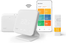 TADO,tado° Wireless Smart Thermostat Starter Kit V3+ Incl. Stand – Full Control Over Your Boiler And Hot Water From Anywhere, Save Energy, Easy DIY Installation - Gadcet.com