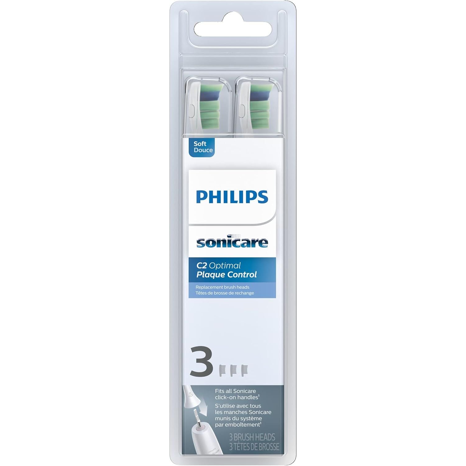 Buy Philips,Philips Sonicare Optimal Plaque Control Replacement Heads, BrushSync, 3-Pack - White (HX9023/65) - Gadcet UK | UK | London | Scotland | Wales| Near Me | Cheap | Pay In 3 | Toothbrushes