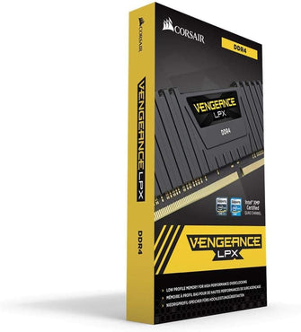 Buy Corsair,Corsair CMK16GX4M1A2666C16 Vengeance LPX 16 GB (1 x 16 GB) DDR4 2666 MHz C16 XMP 2.0 High Performance Desktop Memory, Black - Gadcet UK | UK | London | Scotland | Wales| Near Me | Cheap | Pay In 3 | RAM