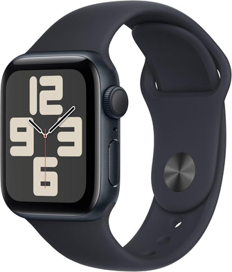 Buy Apple,Apple Watch SE GPS 40mm Silver Aluminium Case with Midnight Sport Band - Gadcet UK | UK | London | Scotland | Wales| Near Me | Cheap | Pay In 3 | Smart Watches