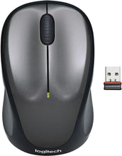 Logitech M235 Wireless Mouse, 2.4 GHz with USB Receiver, 1000 DPI Optical Tracking, 12 Month Battery, Compatible with PC, Mac, Laptop, Chromebook - Grey
