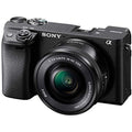 Sony,Sony Alpha 6400 | APS-C Mirrorless Camera with Sony 16-50 mm f/3.5-5.6 Power Zoom Lens ( Fast 0.02s Autofocus 24.2 Megapixels, 4K Movie Recording, Flip Screen for Vlogging ), Black - Gadcet.com