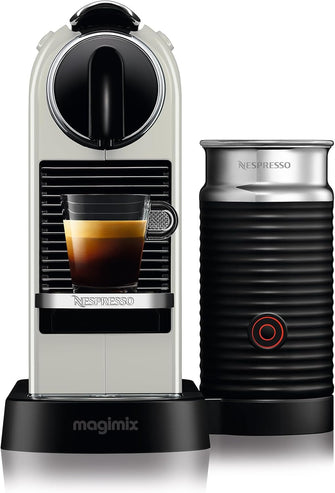 Buy Nespresso,Nespresso Citiz Pod Coffee Machine with Milk Frother by Magimix – White | Espresso, Cappuccino & Flat White Maker - Gadcet UK | UK | London | Scotland | Wales| Near Me | Cheap | Pay In 3 | Coffee Makers & Espresso Machines