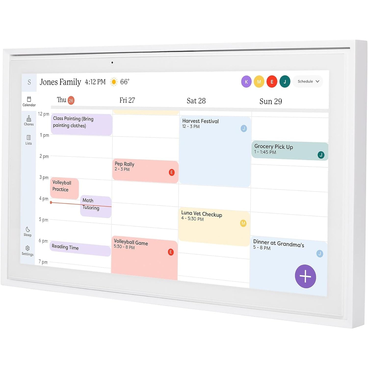 Buy Skylight,Skylight Calendar 15-inch Digital Calendar & Chore Chart – Smart Touchscreen Interactive Display - Gadcet UK | UK | London | Scotland | Wales| Near Me | Cheap | Pay In 3 | Desk Calendars