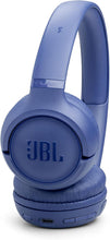 JBL Tune 530BT Wireless On-Ear Headphones with Bluetooth, Blue | Multi-point connection with Bluetooth 6.0, 76-Hour Battery Life, Google Fast Pair and Microsoft Swift Pair, Foldable Design