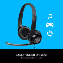 Buy Logitech,Logitech H390 USB Wired Headset - Black - Gadcet UK | UK | London | Scotland | Wales| Ireland | Near Me | Cheap | Pay In 3 | Headphones & Headsets