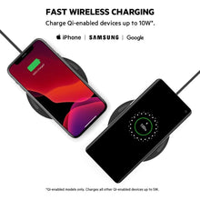 Buy Belkin,Belkin BoostCharge 10W Wireless Charging Pad (Qi-Certified Fast Charger) - Compatible with iPhone, Samsung, Google, and More - White, Wall Adapter Not Included - Gadcet UK | UK | London | Scotland | Wales| Near Me | Cheap | Pay In 3 | Chargers & Docking Stations