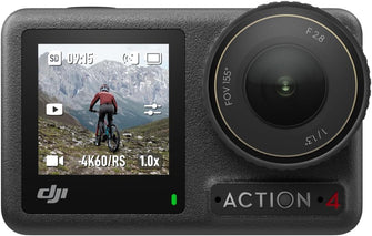 Buy DJI,DJI Osmo Action 4 Standard Combo - 4K/120fps Waterproof Action Camera with a 1/1.3-Inch Sensor, Stunning Low-Light Imaging, 10-bit & D-Log M Color Performance, Long-Lasting 160 Mins, Outdoor Camera - Gadcet UK | UK | London | Scotland | Wales| Near Me | Cheap | Pay In 3 | Action Cameras