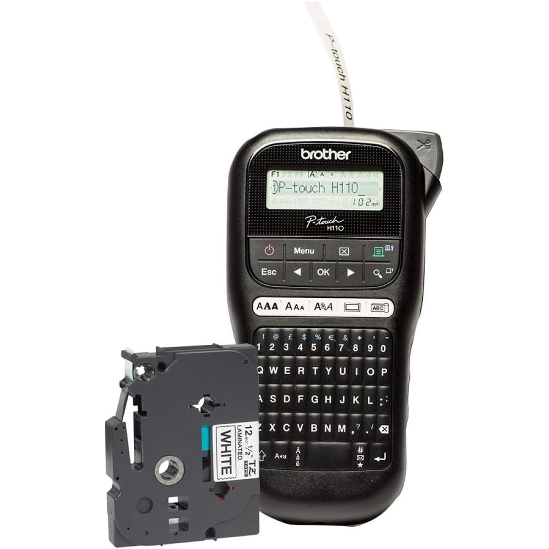 Buy Brothers,Brother PT-H110 Handheld Label Printer, P-Touch Labeller with QWERTY Keyboard - Gadcet UK | UK | London | Scotland | Wales| Near Me | Cheap | Pay In 3 | Label Makers