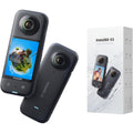 Buy Insta360,Insta360 X3 – Waterproof 360° Action Camera with 48MP Sensors and 5.7K Video - Gadcet UK | UK | London | Scotland | Wales| Near Me | Cheap | Pay In 3 | Action Digital Cameras