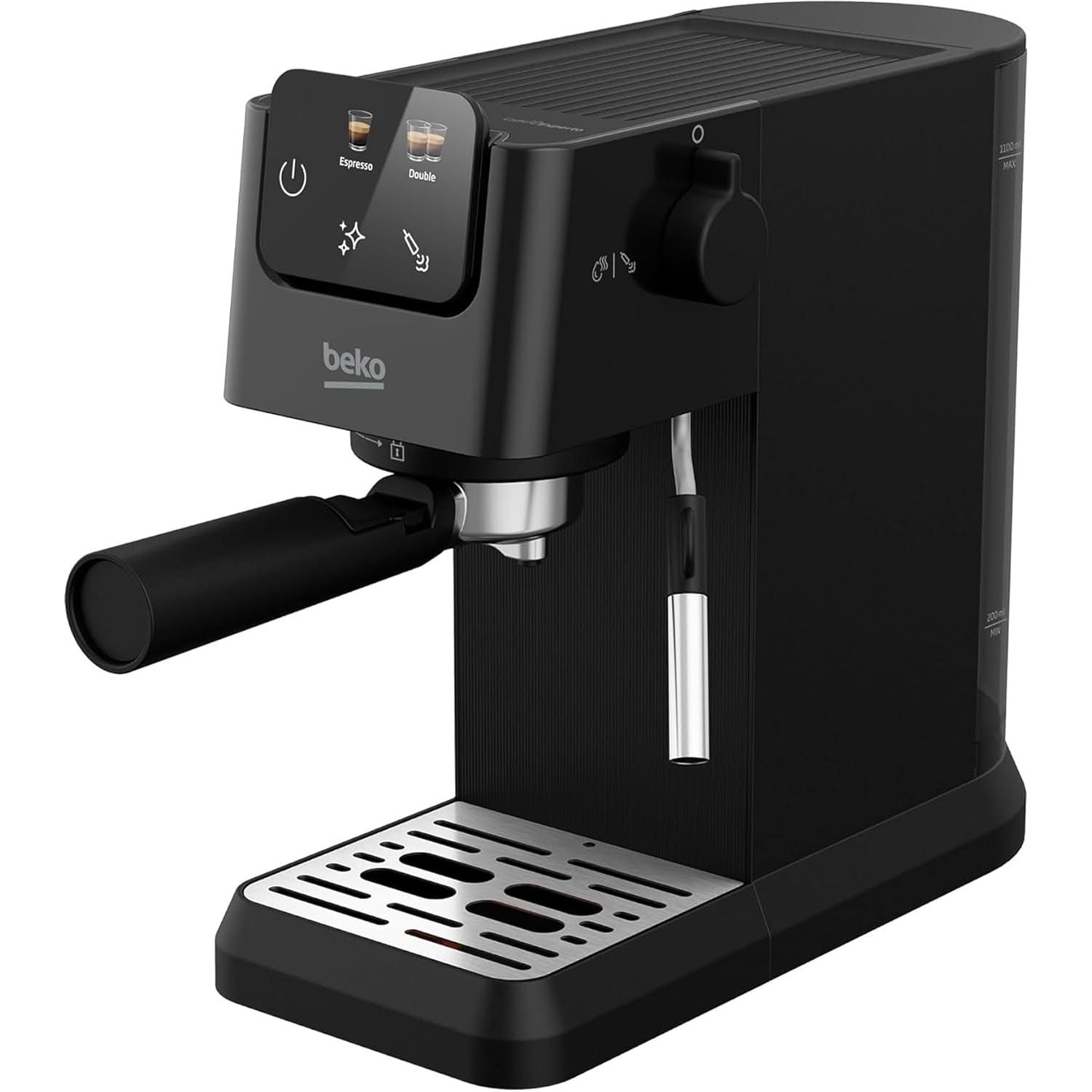 Buy Beko,Beko CaffeExperto™ CEP5302B Manual Espresso Machine – Black (15 Bar, Touch Display, Milk Frother, Dual Nozzle) - Gadcet UK | UK | London | Scotland | Wales| Near Me | Cheap | Pay In 3 | Coffee Makers & Espresso Machines
