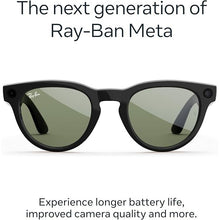 Buy Ray-Ban,Ray-Ban Meta Headliner Gen 2) frame shiny black LENCE G15 GRERay-Ban Meta Headliner Gen 2 Smart Glasses – Shiny Black Frame with G15 Green Lenses - Gadcet UK | UK | London | Scotland | Wales| Near Me | Cheap | Pay In 3 | Smart Glasses