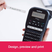 Buy Brothers,Brother PT-H110 Handheld Label Printer, P-Touch Labeller with QWERTY Keyboard - Gadcet UK | UK | London | Scotland | Wales| Near Me | Cheap | Pay In 3 | Label Makers