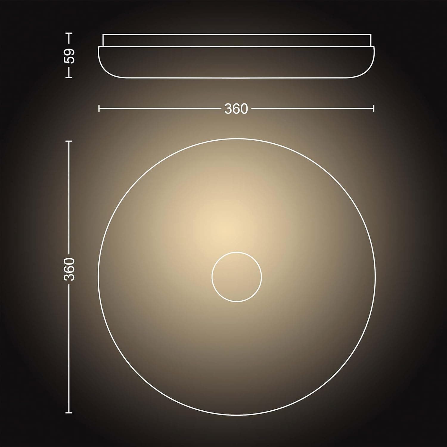 Buy Philips Hue,Philips Hue Struana White Ambiance Smart Led Bathroom Ceiling Light [White] Including Dimmer Switch with Bluetooth, Works with Alexa, Google Assistant and Apple Homekit - Gadcet UK | UK | London | Scotland | Wales| Ireland | Near Me | Cheap | Pay In 3 | Lighting Accessories