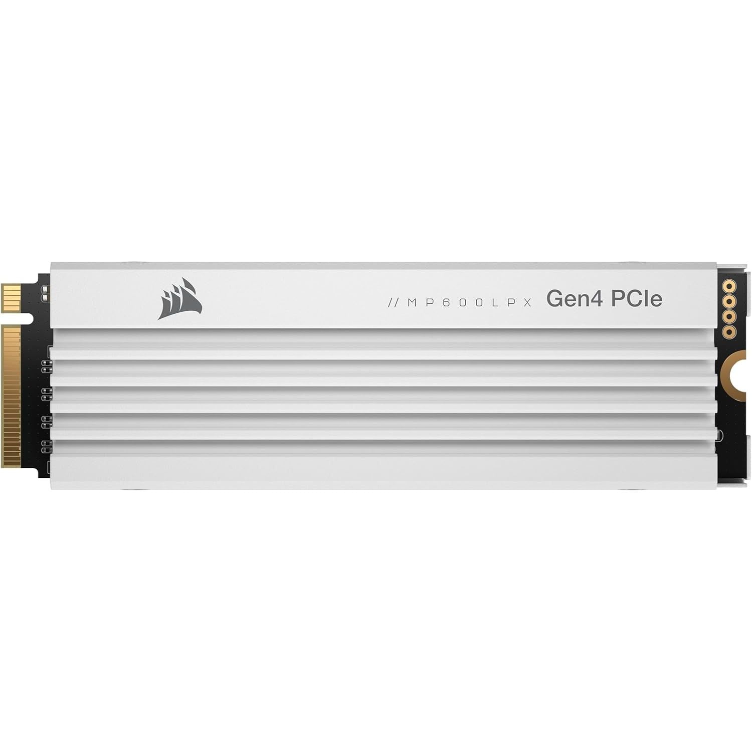 Corsair MP600 PRO LPX 4TB M.2 NVMe PCIe Gen4 SSD – PS5 Optimised, Heatsink, Up to 7,100MB/s