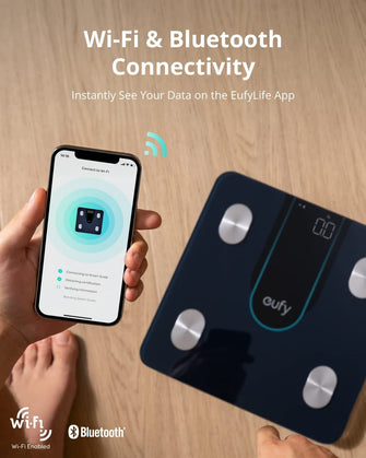 Buy eufy,Eufy Smart Scale P2 - Wi-Fi & Bluetooth Body Fat Scale with 15 Measurements, 3D Body Mod, High Accuracy, IPX5 - Gadcet UK | UK | London | Scotland | Wales| Near Me | Cheap | Pay In 3 | Health Care
