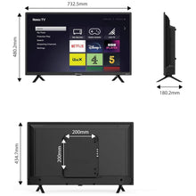 Buy Gadcet UK,EMtronics EM32ROK Roku TV 32" Inch HD Ready 720p Smart with Netflix, Disney+, BBC, Freeview Play, Dolby Audio, Mobile Control and 3 x HDMI, USB - Black (2024 Model) - Gadcet UK | UK | London | Scotland | Wales| Near Me | Cheap | Pay In 3 | 