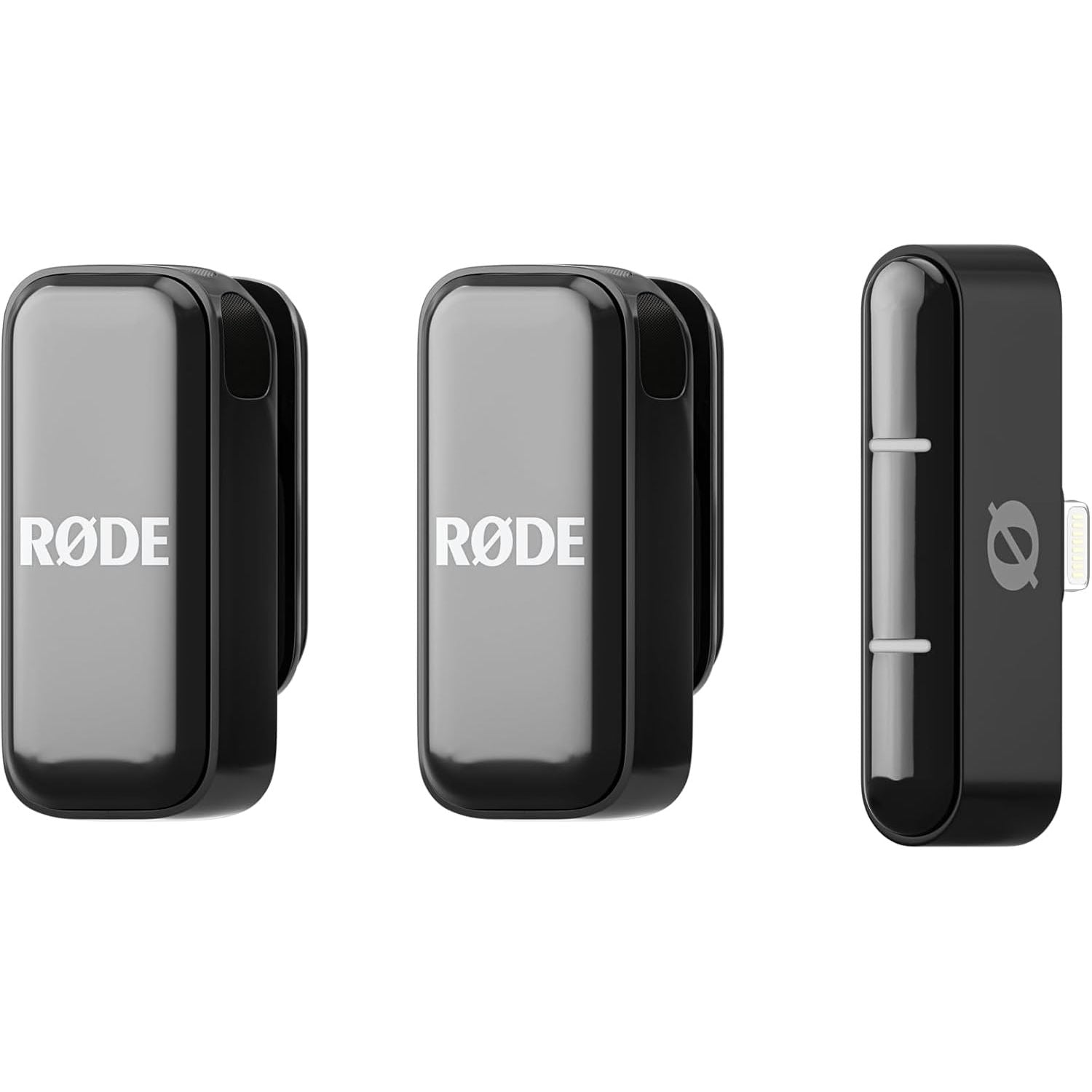 Buy RØDE,RØDE Wireless Micro - Compact Wireless Microphone, Two Mics with Charge Case for Smartphone Content Creation - Lightning, Black - Gadcet UK | UK | London | Scotland | Wales| Near Me | Cheap | Pay In 3 | Microphones