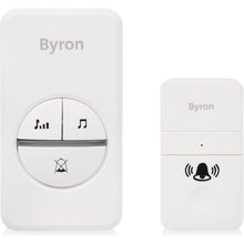 Buy Byron,Byron DBY-23442BS Wireless Doorbell Set - Kinetic Energy - White - Gadcet UK | UK | London | Scotland | Wales| Ireland | Near Me | Cheap | Pay In 3 | Door Bells & Chimes