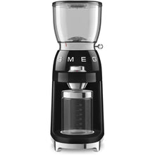 Buy Smeg,Smeg CGF01BLUK Coffee Grinder, Aluminium Construction, 50's Retro Style, 8 Programme Settings and 3 Grinding Grades, Black - Gadcet UK | UK | London | Scotland | Wales| Near Me | Cheap | Pay In 3 | Small Kitchen Appliances
