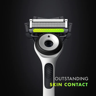 Buy Gillette,Gillette Labs Men's White Razor with Exfoliating Bar, 1 Handle + 2 Blade Refills, Travel Case and Stand - Gadcet  | UK | London | Scotland | Wales| Near Me | Cheap | Pay In 3 | Razors & Razor Blades