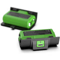 Buy Power A,PowerA Play & Charge Kit for Xbox Series X|S & Xbox One - 2 Rechargeable Batteries with LED Indicators, 4 Battery Doors, Compatible with Xbox Charger Dock - Black & Green - Gadcet UK | UK | London | Scotland | Wales| Near Me | Cheap | Pay In 3 | Charging Dock