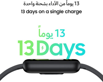 Samsung Galaxy Fit3 – Light & Sleek Fitness Band, 13-Day Battery, 100+ Exercises, Sleep Tracking, Dark Gray (Black)