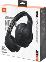 JBL Tune 770 NC Wireless Over-Ear Bluetooth Headphones with Adaptive Noise-Cancelling Technology and 70-Hour Battery Life, Black | Adaptive Noise Cancelling with Smart Ambient, Bluetooth 5.3, JBL Pure Bass Sound, Upto 70H battery life