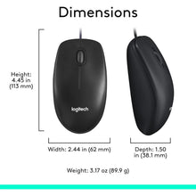 Buy Logitech,Logitech M100 Wired USB Mouse – 3 Buttons, 1000 DPI Optical Tracking, Ambidextrous, Compatible with PC, Mac, Laptop – Black - Gadcet UK | UK | London | Scotland | Wales| Near Me | Cheap | Pay In 3 | Keyboard & Mouse