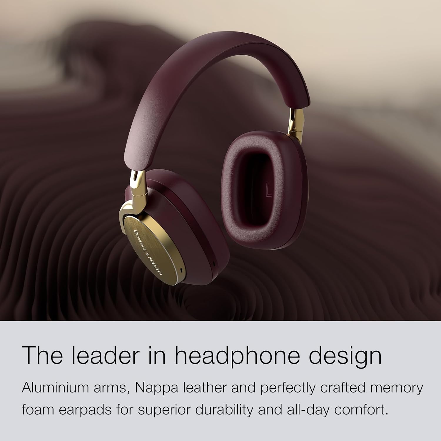 Buy Bowers & Wilkins,Bowers & Wilkins Px8 Flagship Noise Cancelling Wireless Over-Ear Headphones - Bluetooth 5.0, 30H High-Resolution Playback, Quick Charge, Built-In Microphone - Royal Burgundy - Gadcet UK | UK | London | Scotland | Wales| Near Me | Cheap | Pay In 3 | Headphones